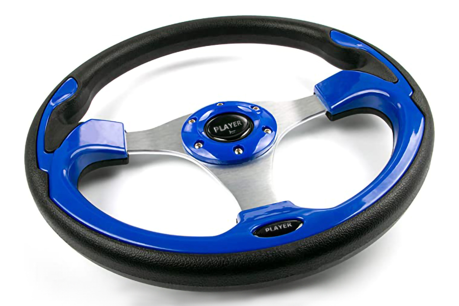 Golfvagnsrattar & Adapter Blå