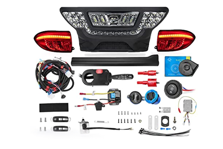 Uppgraderat Golf Cart Light Kit (klubbbilsmodeller med gas och el)